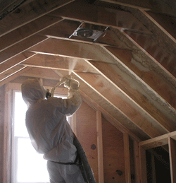 Syracuse NY attic spray foam insulation